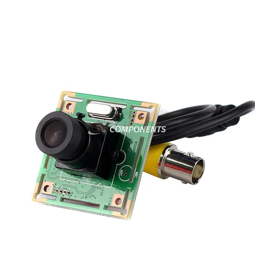 7040 700tvl CMOS color hd board cctv mini camera 700tvl cctv camera with 3.6mm lens with lens mount and  cable security camera