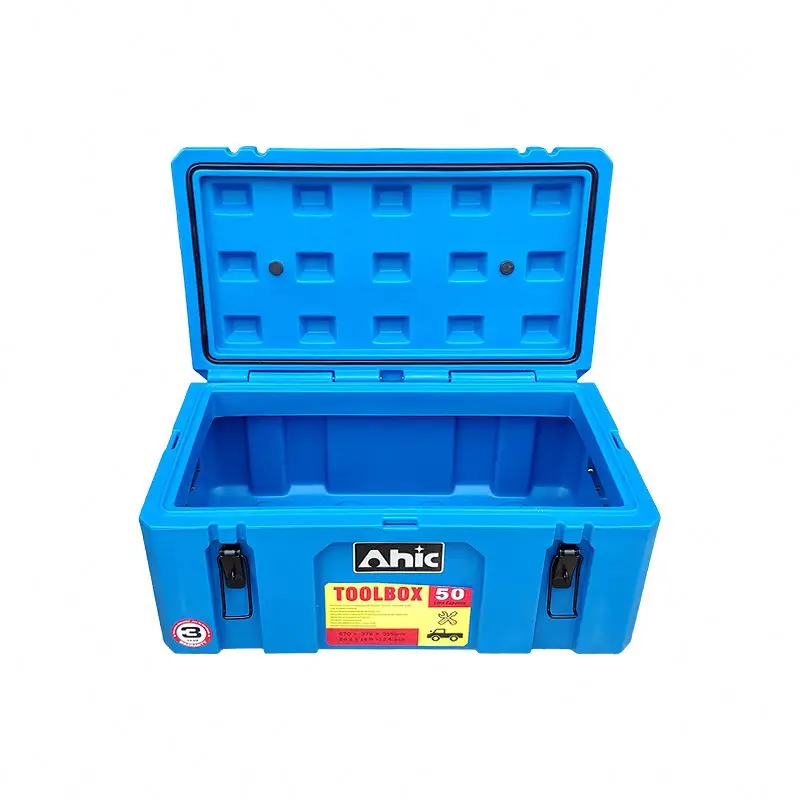 strong plastic toolbox with custom logo acceptable