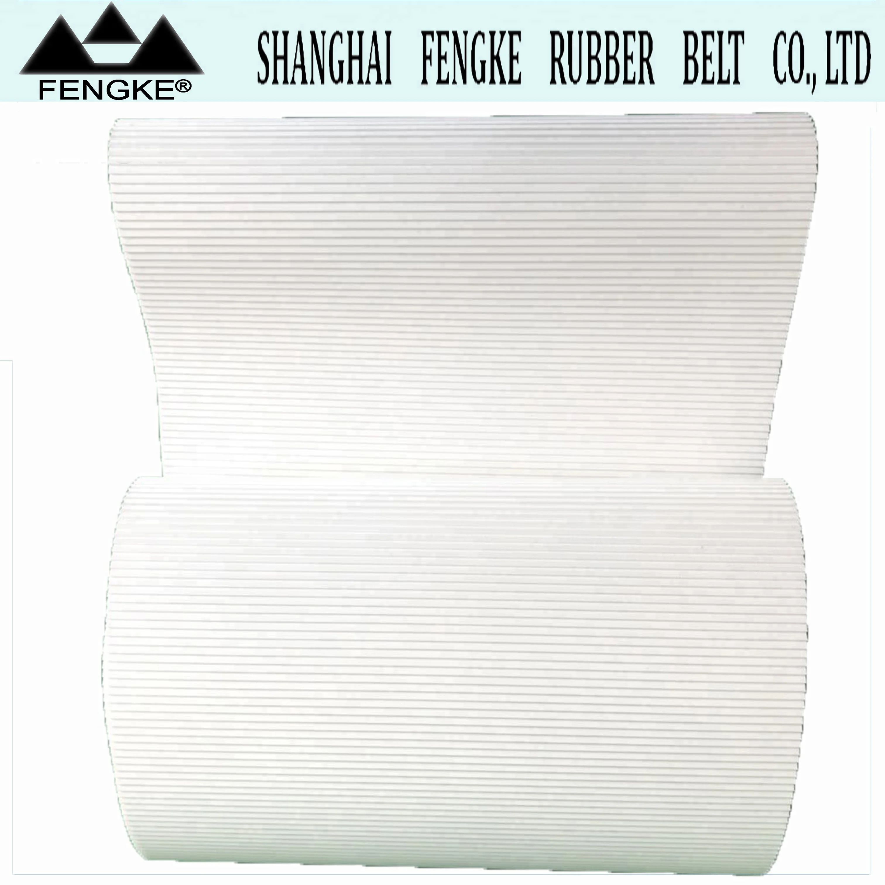 Rough Surface Washboard Pattern White PVC Conveyor Belts for Sealing Machine