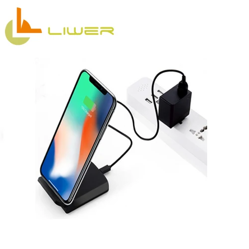 Wholesale mobile cell phone wireless charger for samsung galaxy s6/s6 edge s7/s7 edge s8/s8 plus