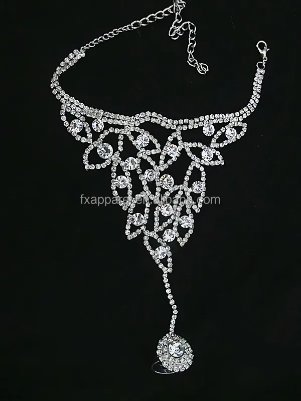 Кольцо на носок, браслеты на ногу со стразами, ювелирные изделия, стразы, подвесная цепочка G0019