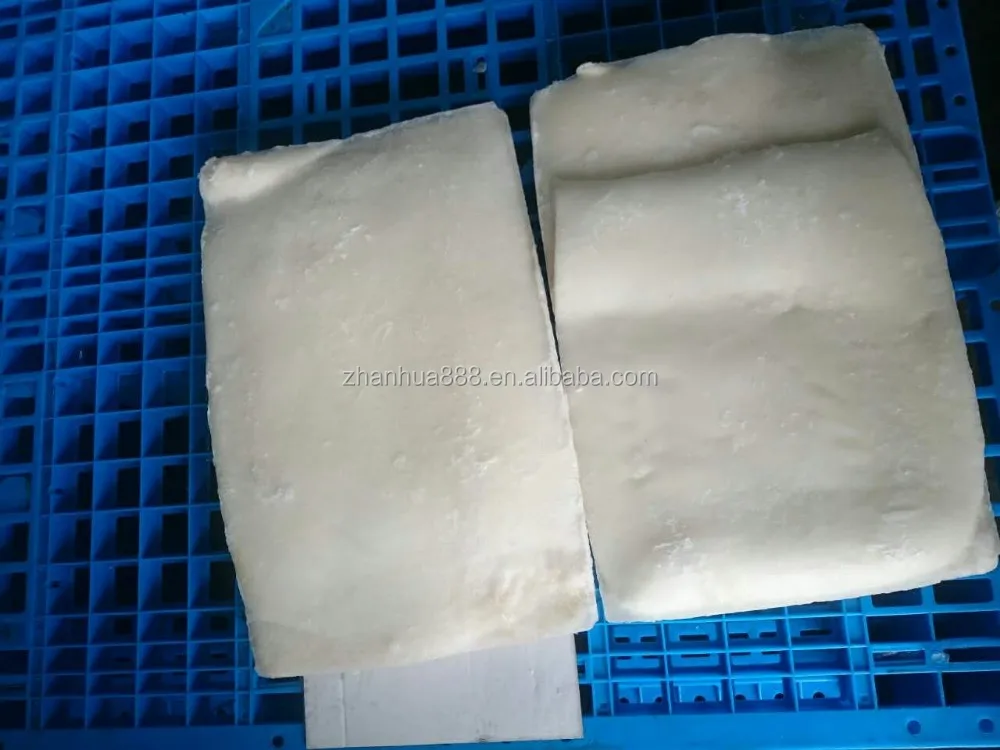 Squid Fillet Remove Skin Raw Squid Fillet