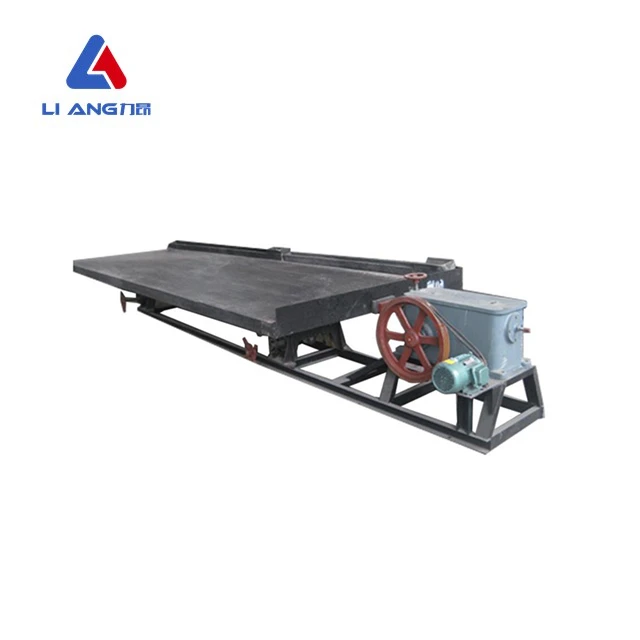 Gravity equipment fiber glass shaker table with 95% high recovery ratio for gold