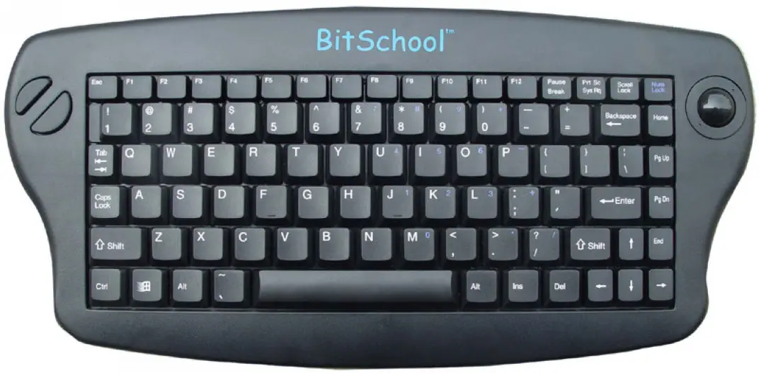 Инфракрасная беспроводная клавиатура с трекболом