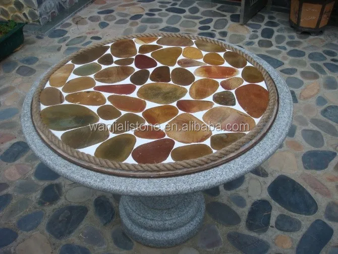 
Natural Pebble Stone Mosaic floor tile 