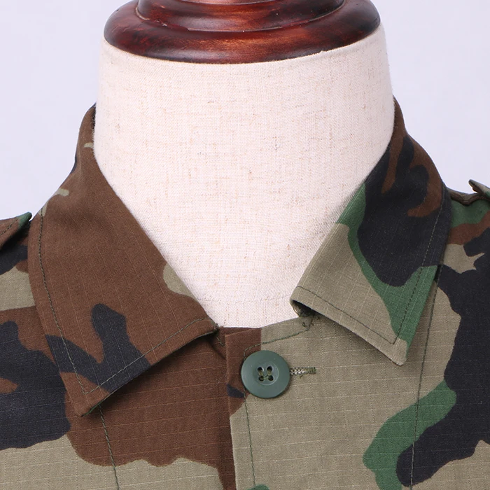 AA002 Camouflage Clothing Tactical Uniform Combat Hunting Suit BDU Training Jacket&pants Battle Dress Uniform