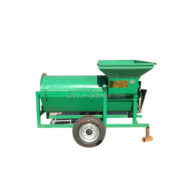 Pumpkin melon seeds dehuller and harvester machine