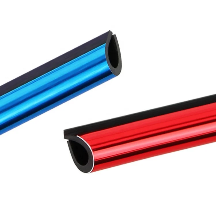 PVC soft rubber car Air Vent Grille Switch decoration Trim Sticker U Style Air Conditioner Outlet Decoration Strip