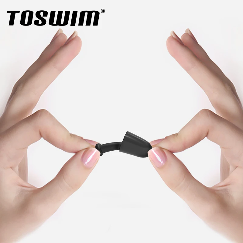 professional durable waterproof silicone swimming ear plugs