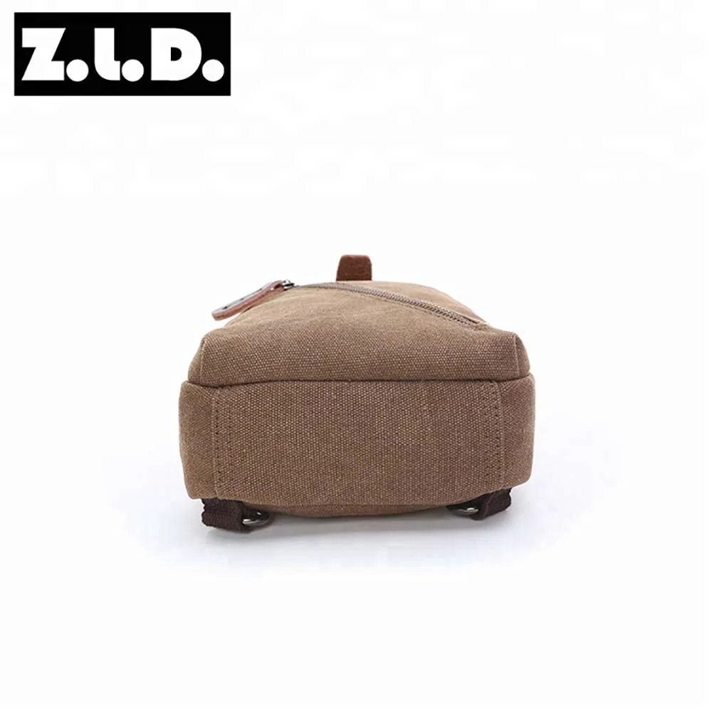 ZUOLUNDUO High Capacity Men Mobile Phone Mens Sling Chest Bag Shoulder Crossbody Bag