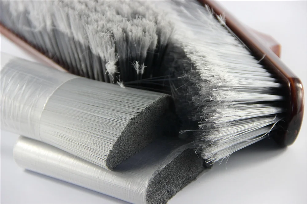 Household cleaning broom brush plastic synthetic fiber pet monofilament