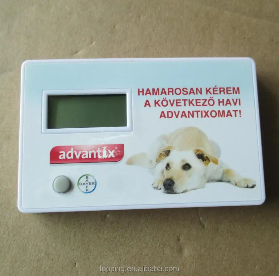 
 ЖК-дисплей с цифровым таймером для домашних животных  