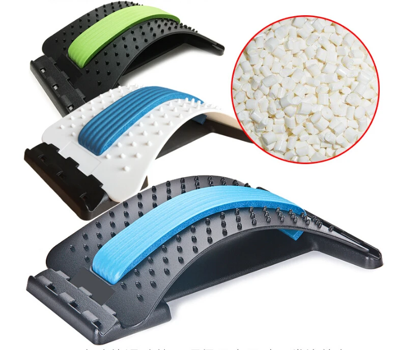 BDE Lower and Upper Back Pain Relief Arched Back Stretcher for posture correction
