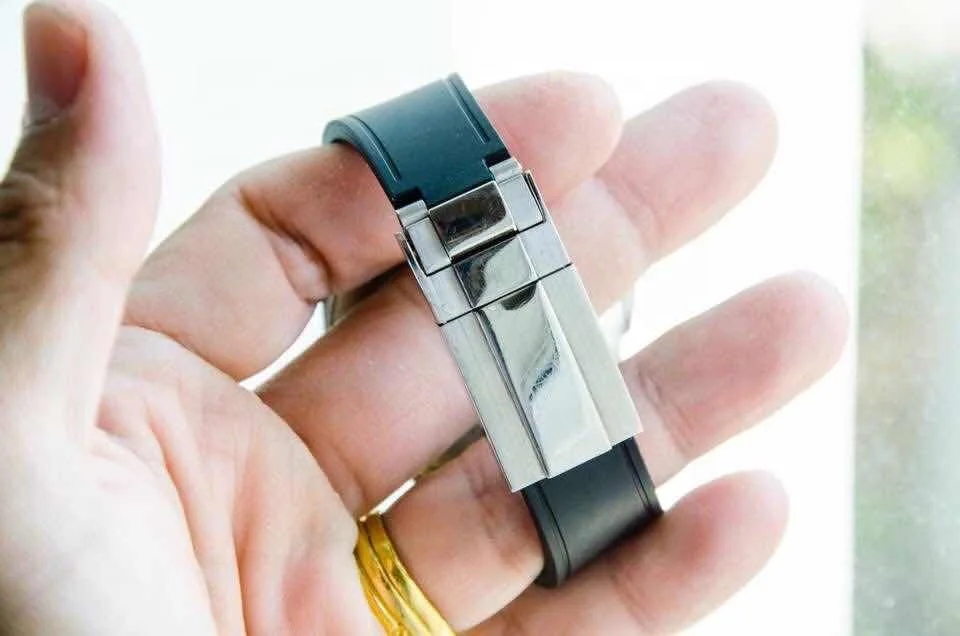 Новая застежка из нержавеющей стали 16 мм для часов