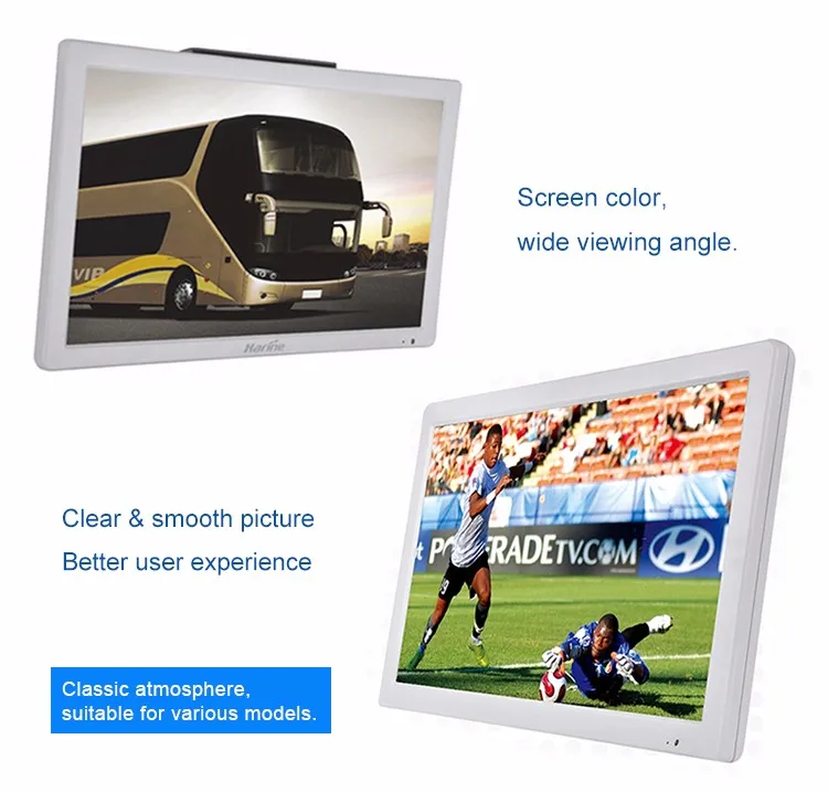 
lcd auto monitor with av input for bus, coach ceiling monitor 