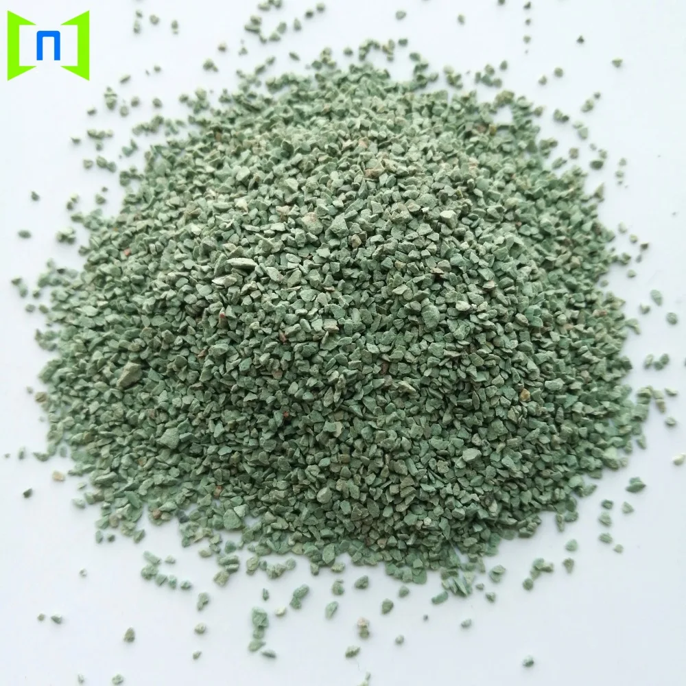 Зеленый Натуральный цеолитный клиноптилит, поставщик песочника цеолита