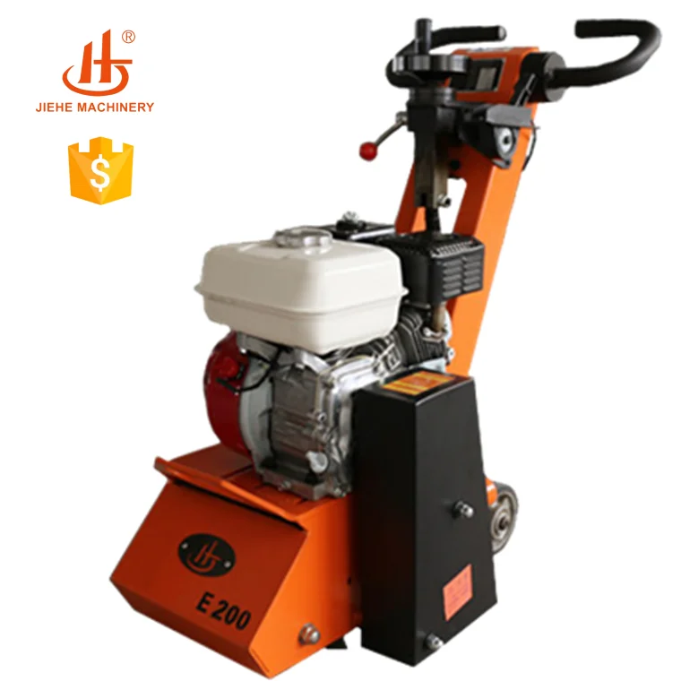 5.5hp honda powered concrete milling machine, asphalt concrete scarifying machine,road Scarifier(JHE-200)