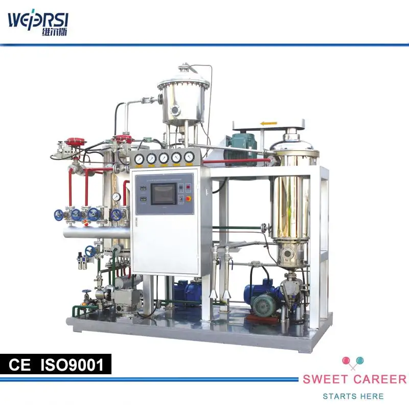 milk cream toffee candy cooking machine