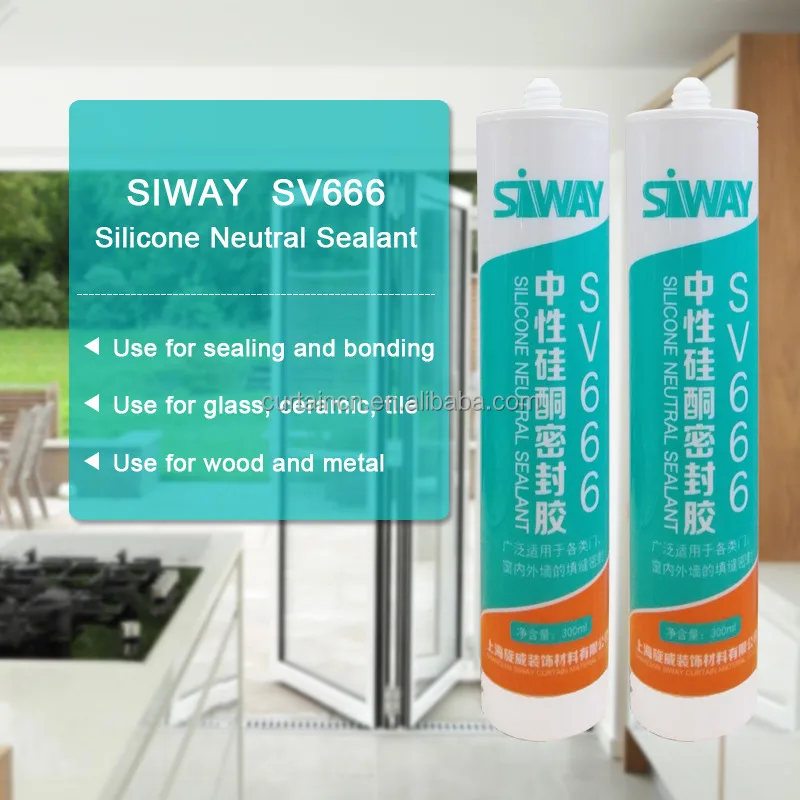 High quality neutral silicon glue Weatherproof silicona glass glue clear silicon sealant