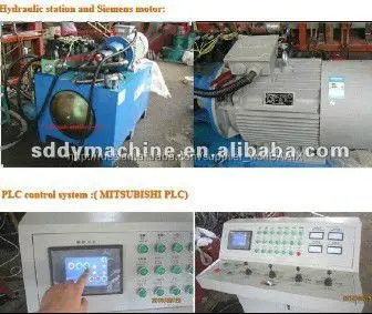 DONGYUE оборудование для производства тратуарных плиток и бордюра QT8-15A