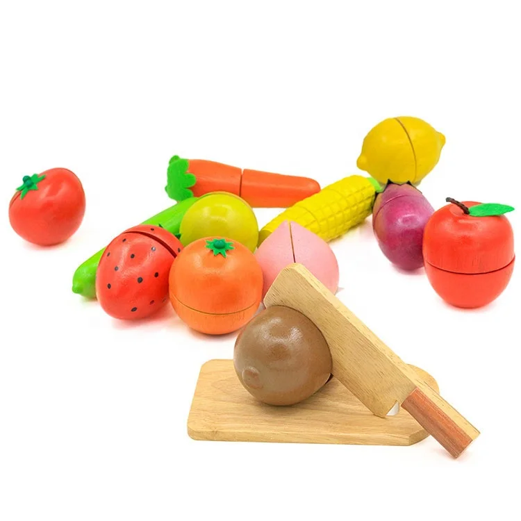 Factory Wholesale Pretend Play Kitchen Cutting Toy Set for Kids