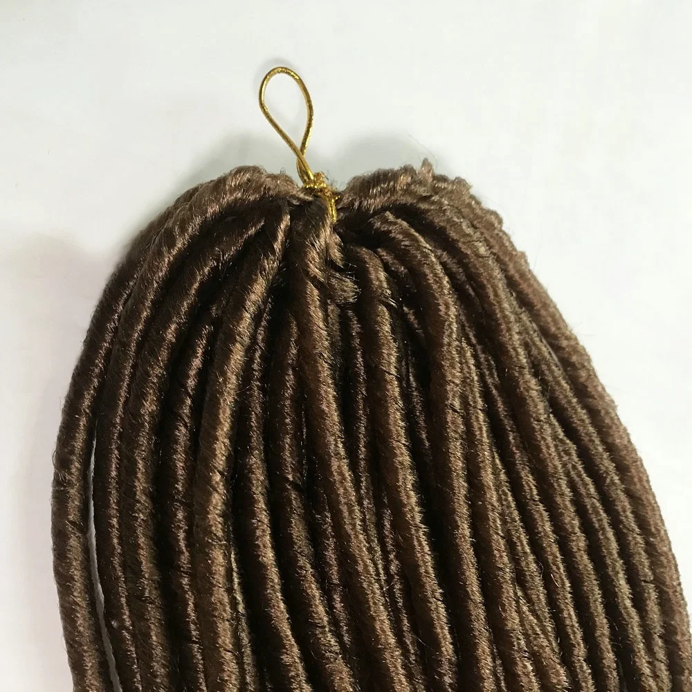 wholesale factory price NINA softex locs faux crochet braids,fire retardant fiber material locs soft dreads braids for american