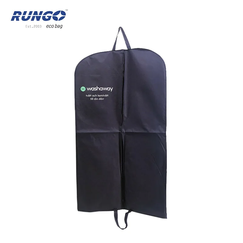 Custom Non Woven Eco-Friendly Designer Garment Suit Cover Bag