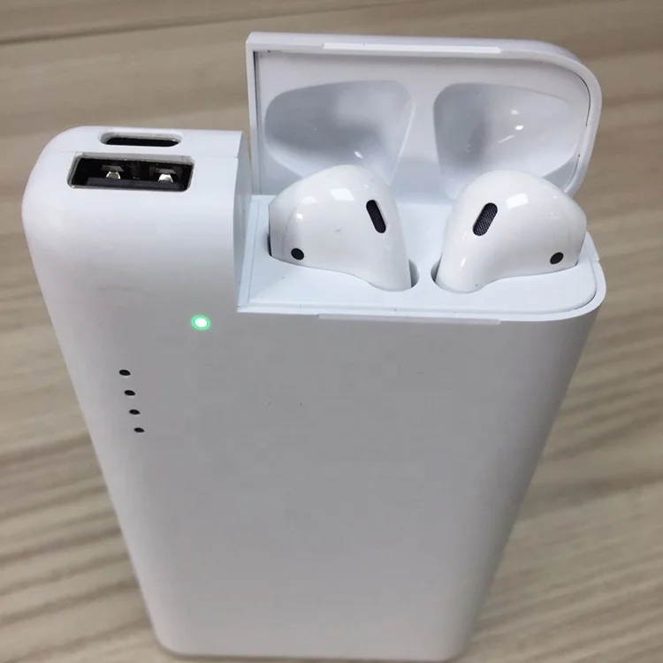 
2 in 1 Mobile Charger 5V 3A power banks 10000mah power bank for mobile phones and for airpods charger case replacement 