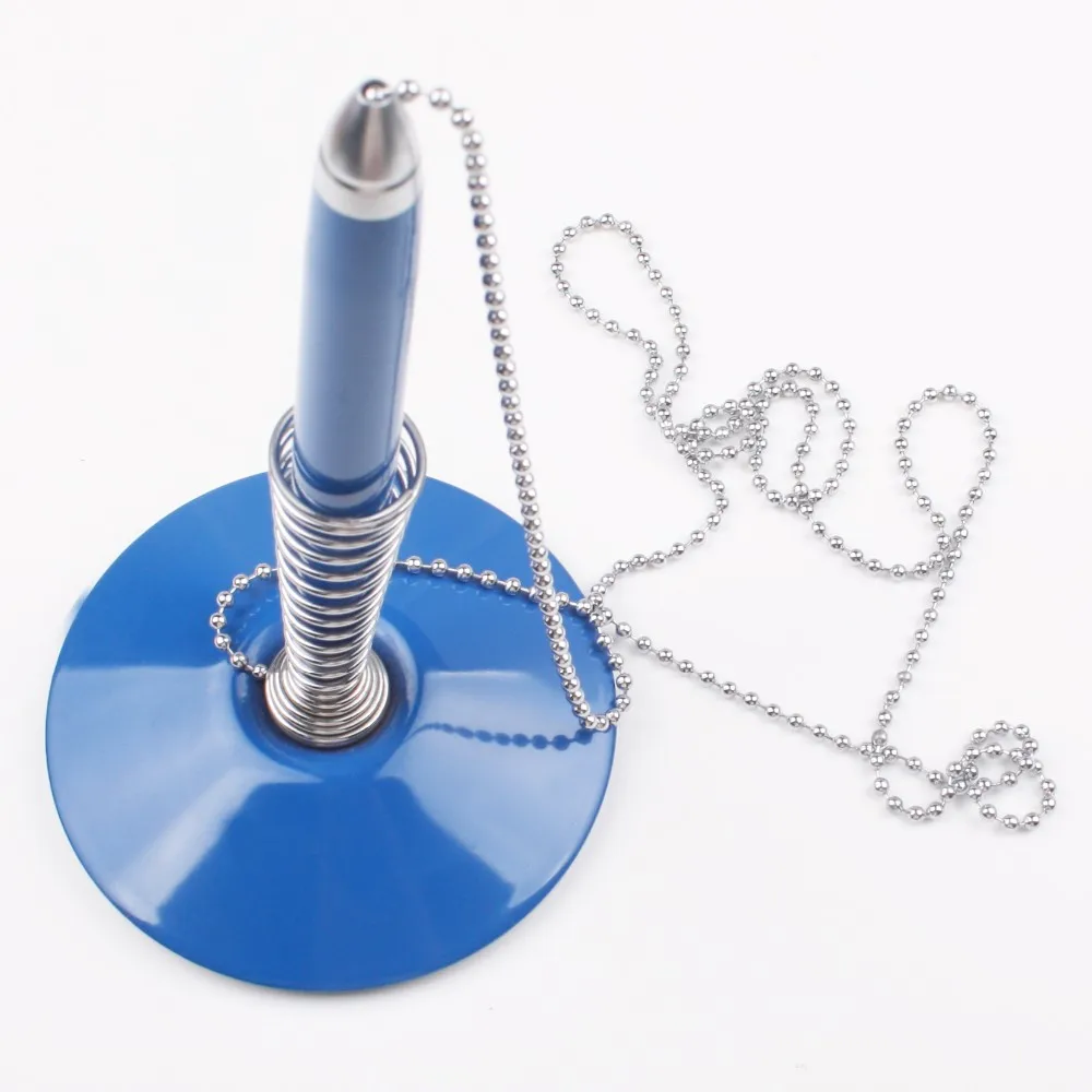 Настольная ручка с цепочкой для офиса отеля банка