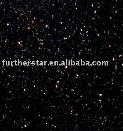 
India Black Galaxy Granite 