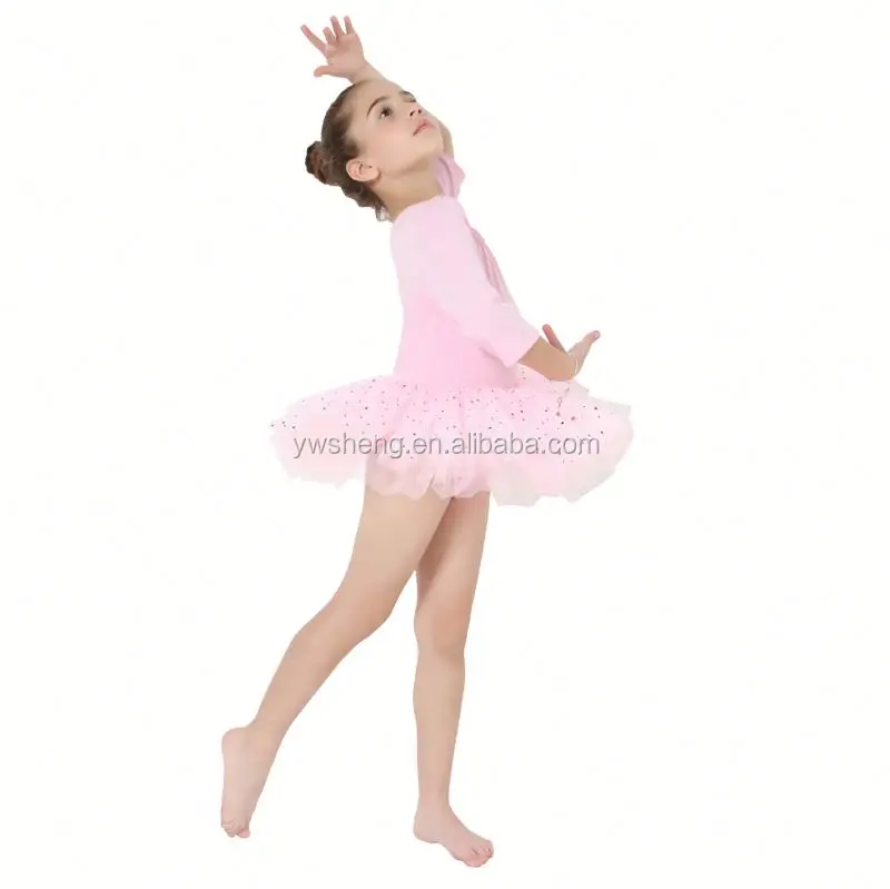 2017 Ballet Tutu Leotard Dance Dress Gymnastics Performance Costumes For Girls