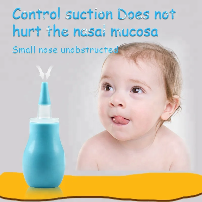 HAPBAY nose vacuum cleaner silicone nasal aspirator pump for babies