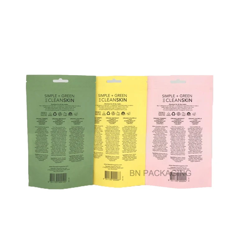 100g 250g 500g biodegradable waterproof paper bag pla coffee bag compostable window