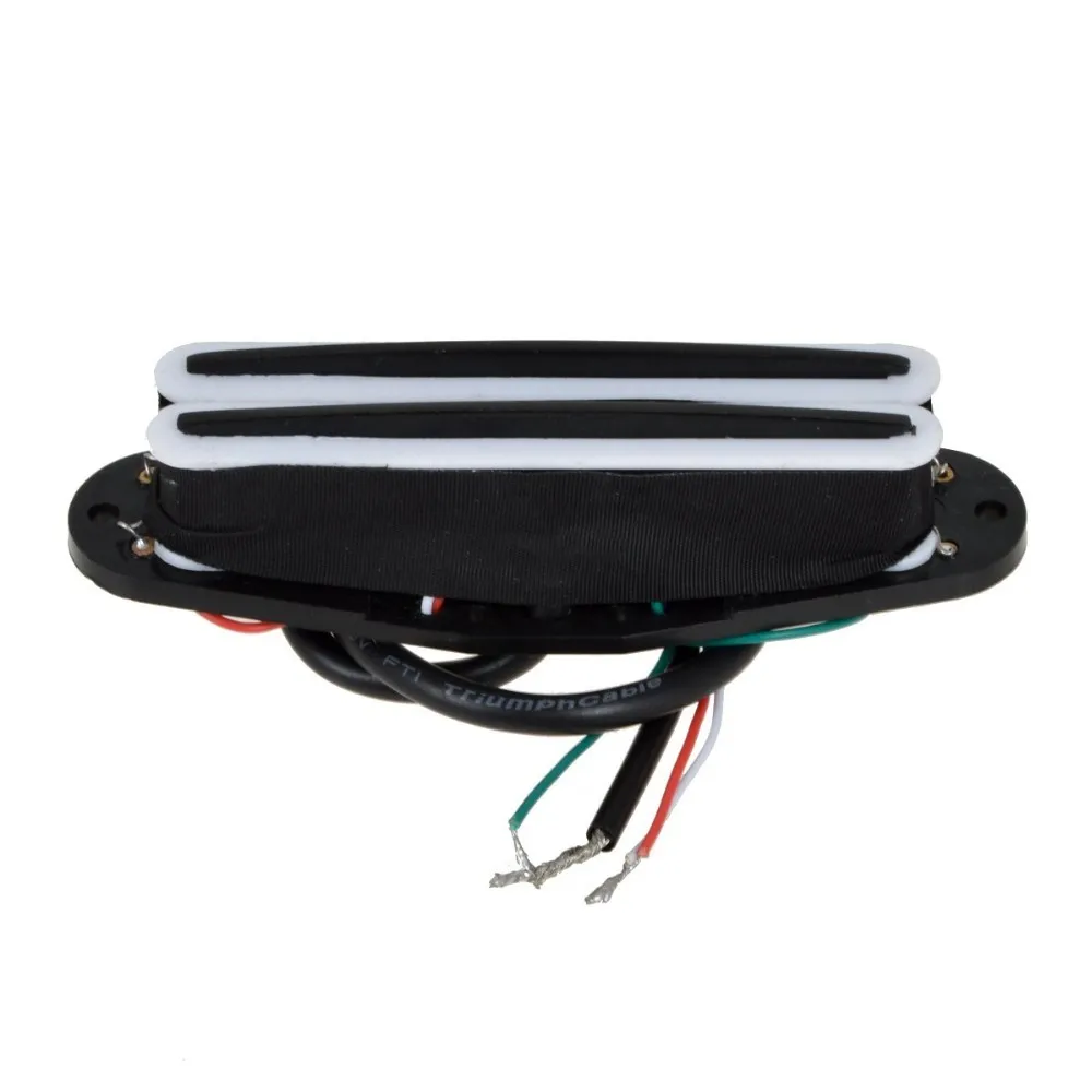 Electric Guitar Hot Rail Twin Pickup ,H010-WH-BK