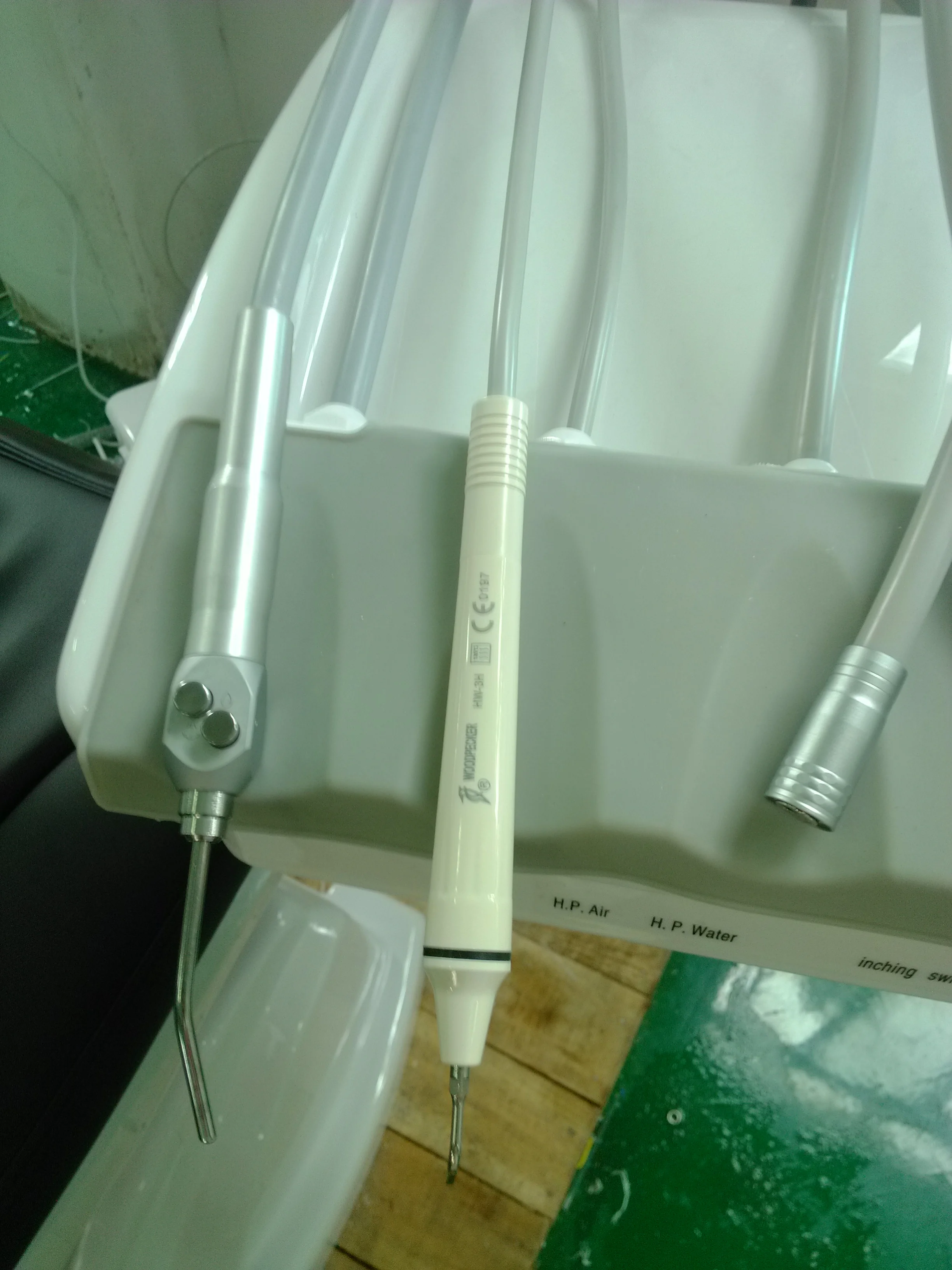 Fona dental chair Folding Dental Chair Unit Dentist Chair with dental suction and air compressor