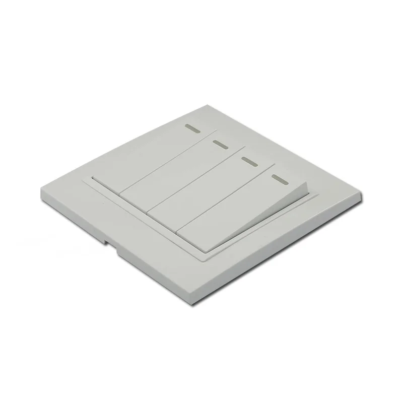 Best-selling 4 gang 1 way light switch pc plate electrical switch
