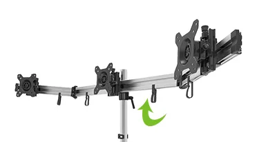 JEO JN-MP230CL Clamp lcd monitor stand,monitor mounting bracket,computer riser