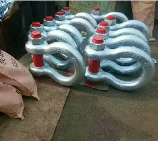 U.S Type Drop Forged Lifting Safety Screw Pin Chain Shackle