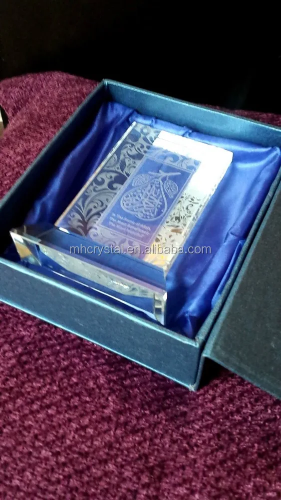 Allah Crystal Islamic Muslim ornament gift MH-G0410