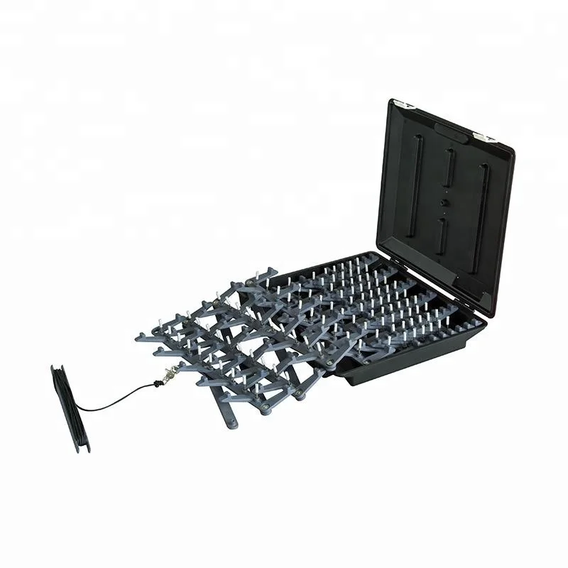 3 м складной дорожный блок с шипами, полоса, барьер для военного и полицейского контроля дорожного движения