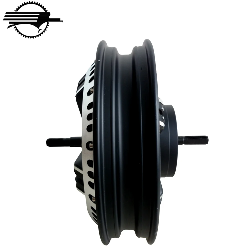 Custom High Torque Brushless DC Wheel Hub Motor 4000W