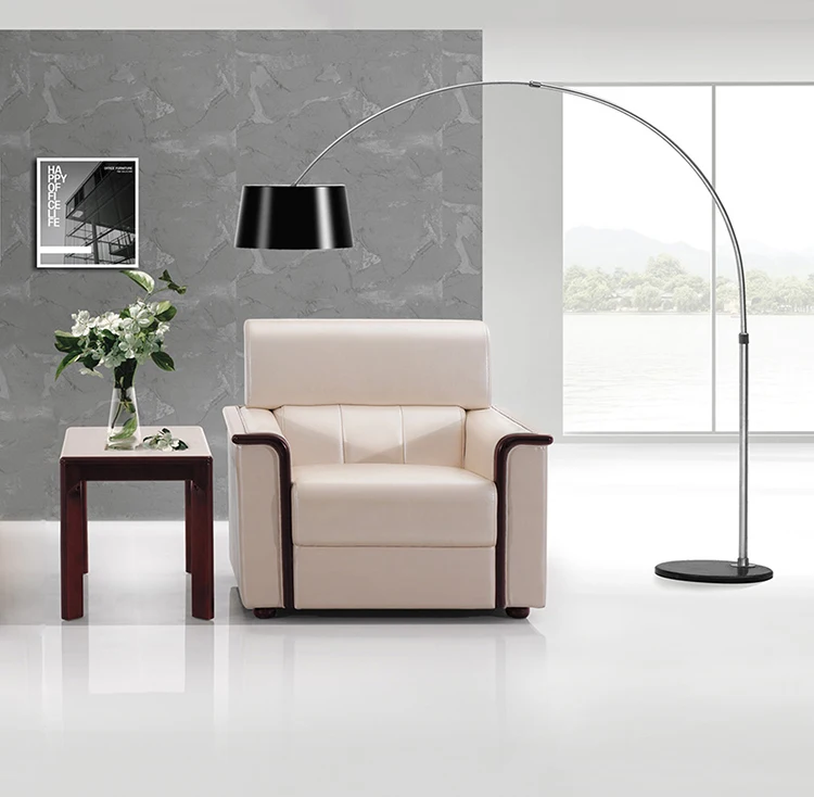 KL-S017 kaln современная офисная мебель OEM продукт заказной кожаный материал офис диван зеленый приемно-зала ожидания