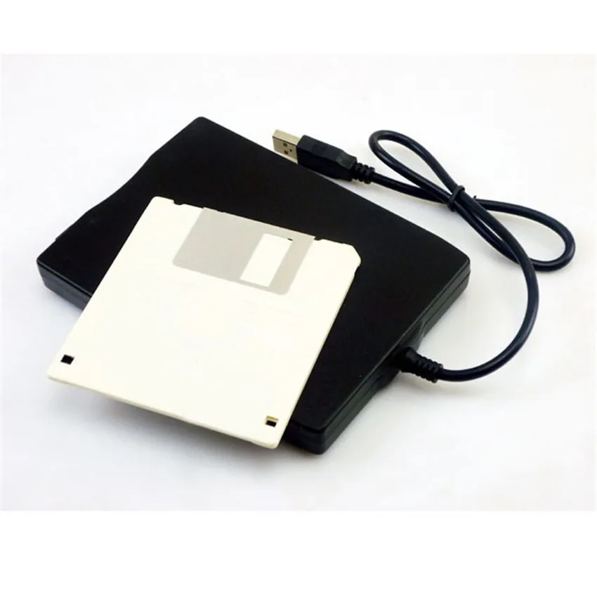 
USB External Floppy Disk Drive Portable 1.44 MB FDD for PC Windows 2000/XP/Vista No Extra Driver Required Plug and Play CA6260 