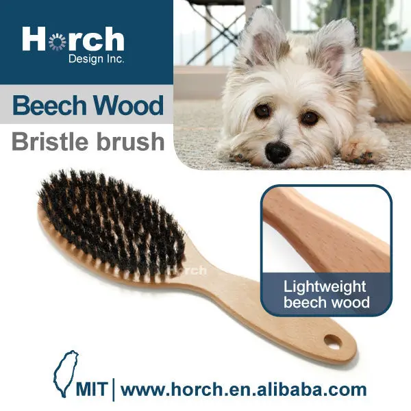 
Manufacturer Wholesale Wood Handle Pet Bath Brush Pet and Dog Brush 