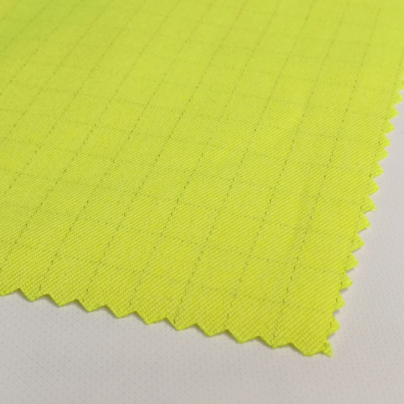 CVC fire resistant twill reflective  PTFE laminated uniform fabric