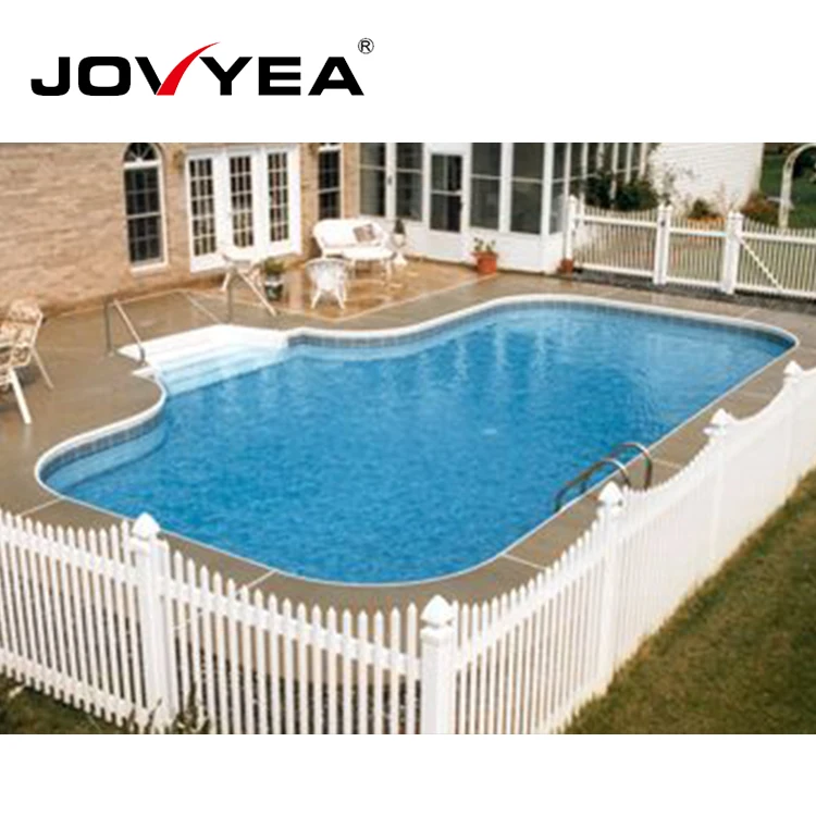 Free Maintenance Uv Protection House Waterproof Temp Vinyl Pool Fence Gates