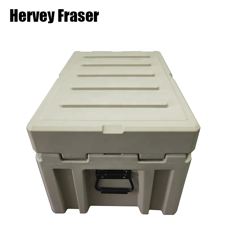 
90L LLDPE material plastic rotomolding cargo case 