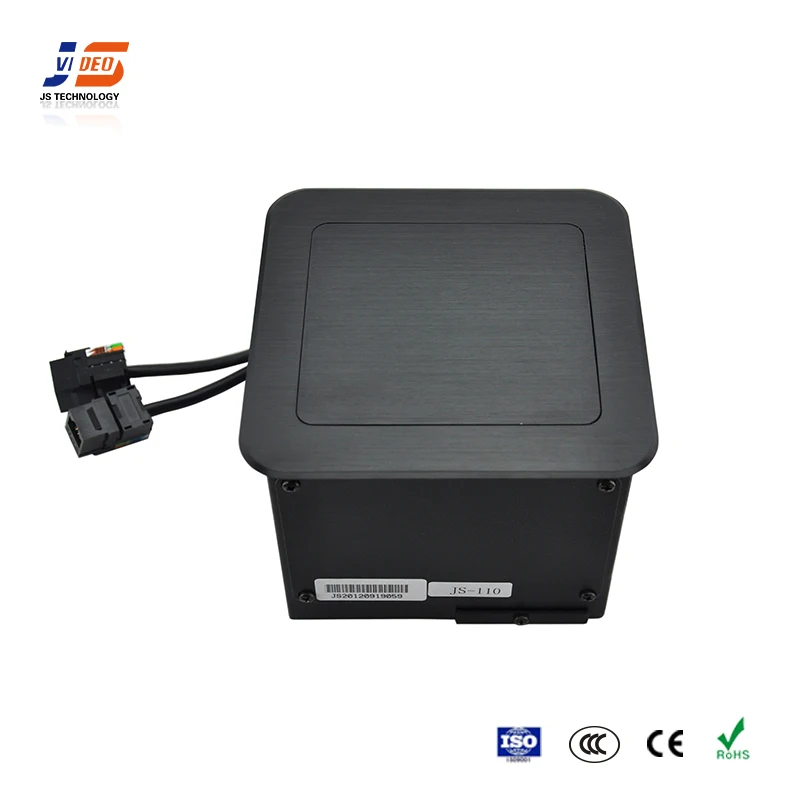 Video Conference Meeting Table With Cable Pop up Multimedia socket  Box