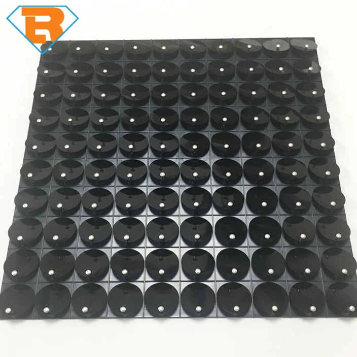 Outdoor Wind Sparkling PET sequin poster board For Advertising Sign