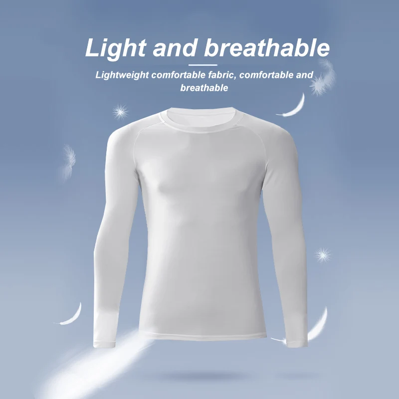 Custom Cheap Clothes Long Sleeve T Shirt Men Compression Running Fitness T-shirt Gym Clothes Wholesale Sportswear Sweatsuit Mens